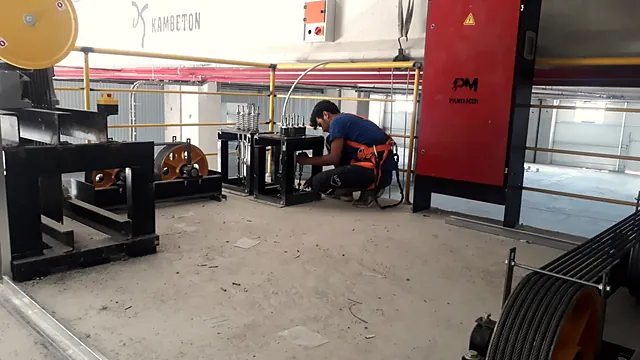 Makine dairesinde saha çalışması
